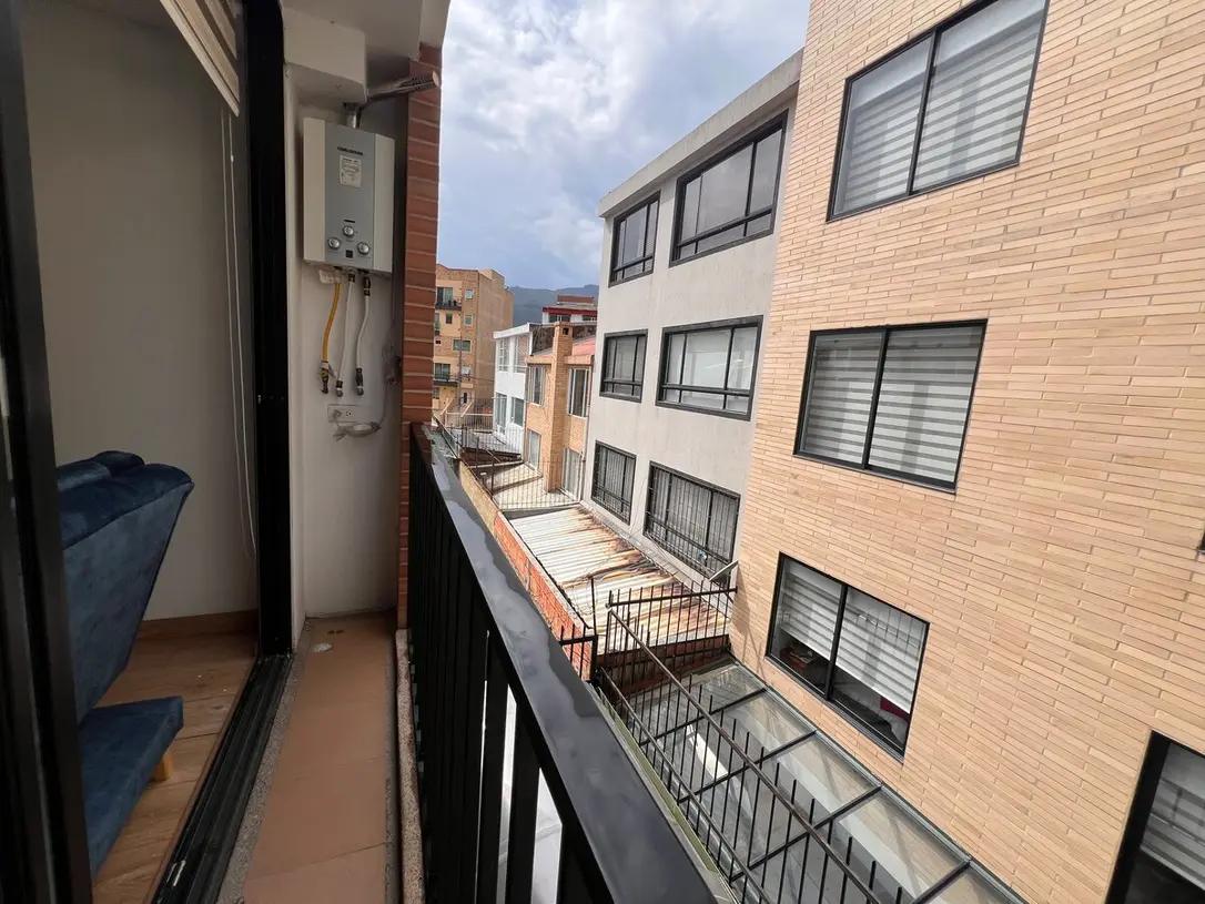 Balcón del apartamento 301 con vista al sector de Algarra