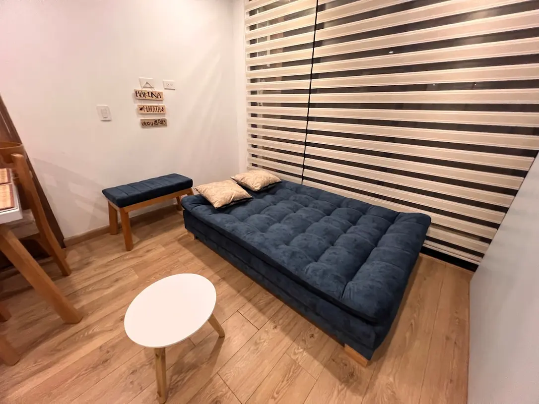 Sala del duplex con sofa cama