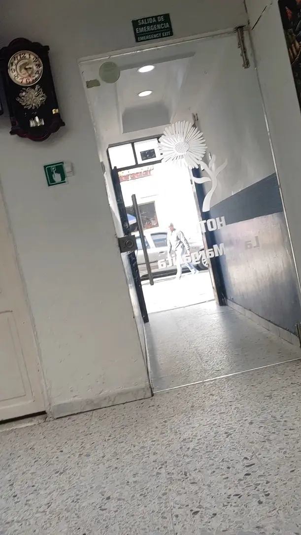 Acceso interior y zona de circulacion de Hotel La Margarita